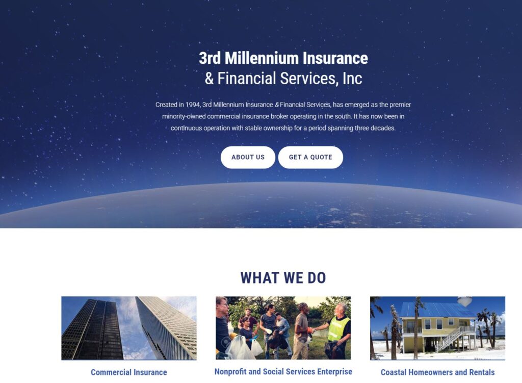 3rd millenium homepage