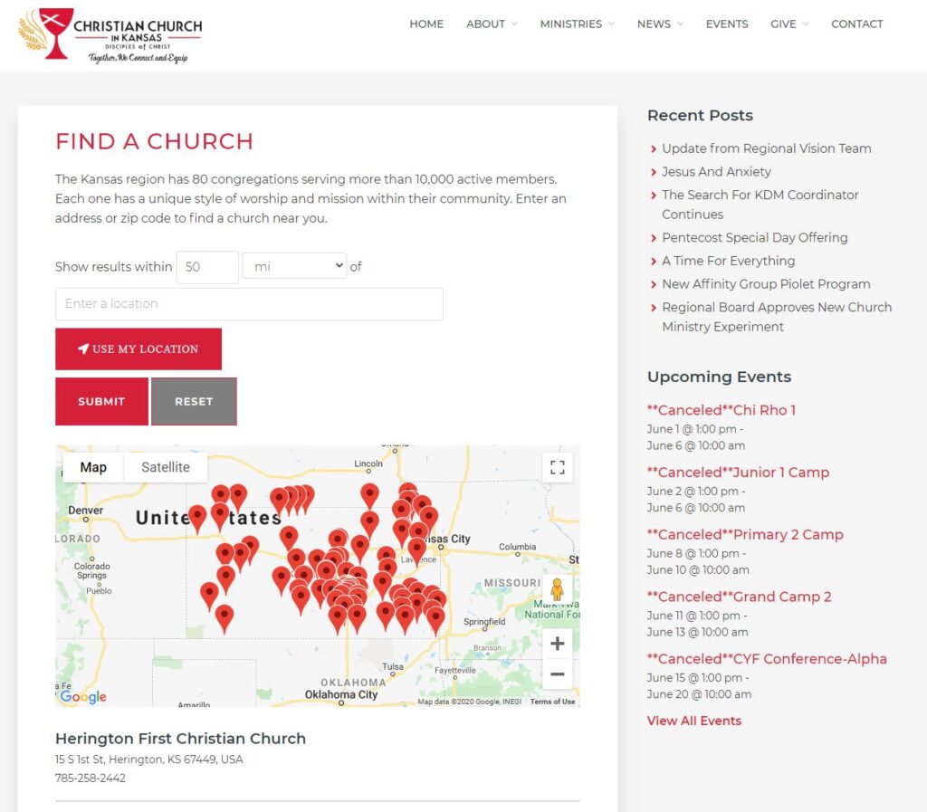 find a church