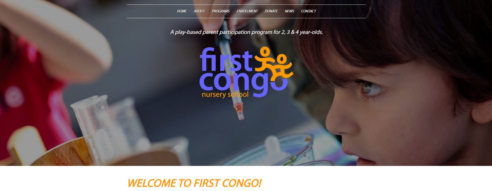 first congo hompage